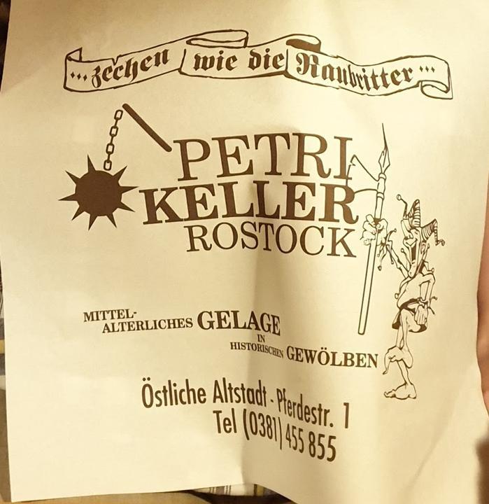 Der Petrikeller zu Rostock